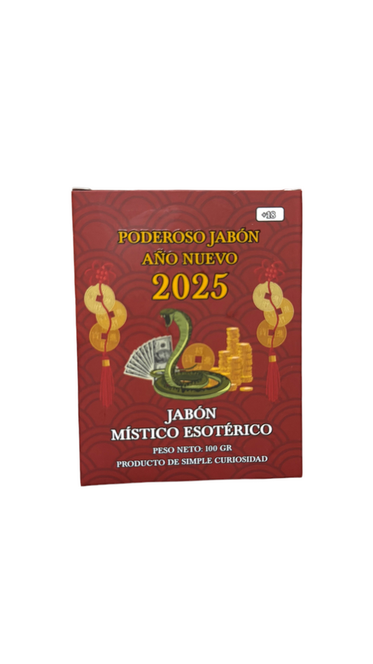 Jabón Místico 2025 – Suerte, Prosperidad y Energías Positivas Todo el Año
