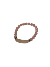 Rose Quartz Pink Bracelet
