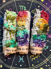 Sage Colorful Cleansing Smudge Stick