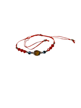 Pulsera Ojo de Tigre y Mal de Ojo | Tiger Eye & Evil Eye Bracelet