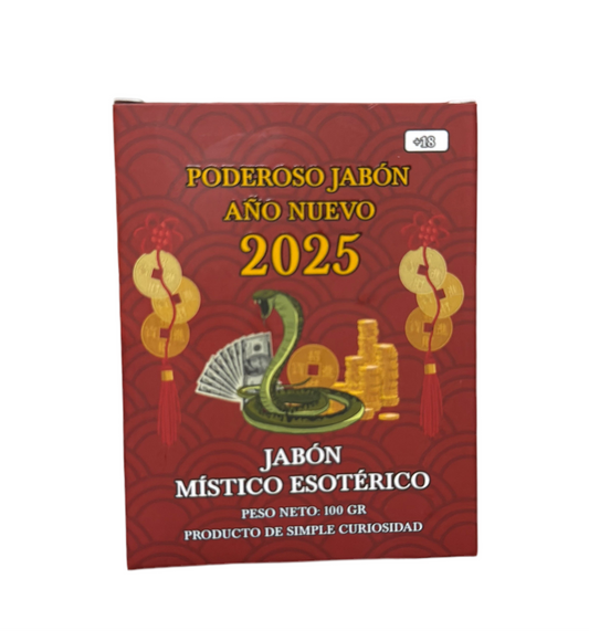 Jabón Místico 2025 – Suerte, Prosperidad y Energías Positivas Todo el Año