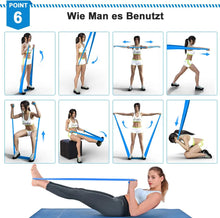 Resistance Elastic Fitness Bands - 4 Piece Set