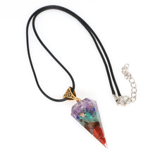 Energy Healing 7 Chakra Crystal Necklace