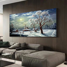 Winter Tree Landscape Wall Art