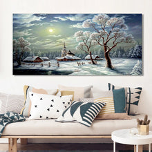 Winter Tree Landscape Wall Art