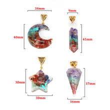 Energy Healing 7 Chakra Crystal Necklace