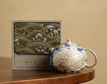 Royal Dragon and Phoenix Tea Pot Set (2 Cups + Tea Pot)