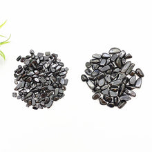 Natural Polished Black Hematite Stone Chips -50g