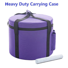 432hz Chakra Crystal Singing Bowls Set (Includes Carrying Bags, 2 Pcs Suede Sticks Rubber Mallets)