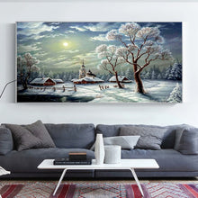 Winter Tree Landscape Wall Art