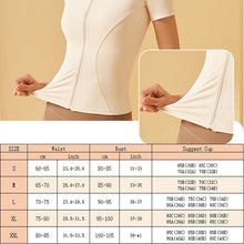 Alena Zipper Short Sleeve Fitness Top