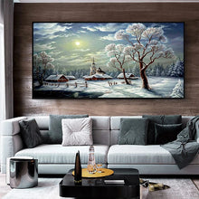 Winter Tree Landscape Wall Art