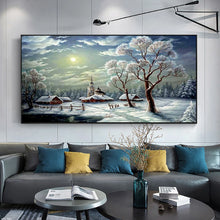 Winter Tree Landscape Wall Art