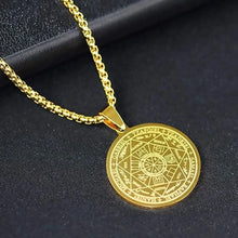 7 Archangels Spiritual Protection Seal Pendant Necklace