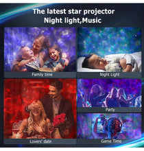 Colorful Musical Galaxy Projector