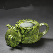 Natural Jade Healing Teapot