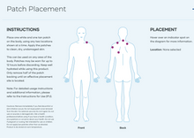 Natural Pain Release Negative Energy IceWave Patches Whole Body Wellness (30 Patches)