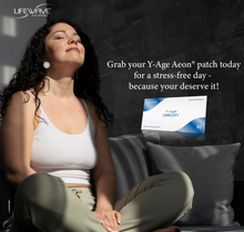 Y-Age Aeon 30 Patches - Natural Relief from Stress And Inflammation