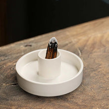 Incense-Candle-Sage Ceramic Holder