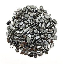 Natural Polished Black Hematite Stone Chips -50g