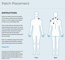 Natural Pain Release Negative Energy IceWave Patches Whole Body Wellness (30 Patches)